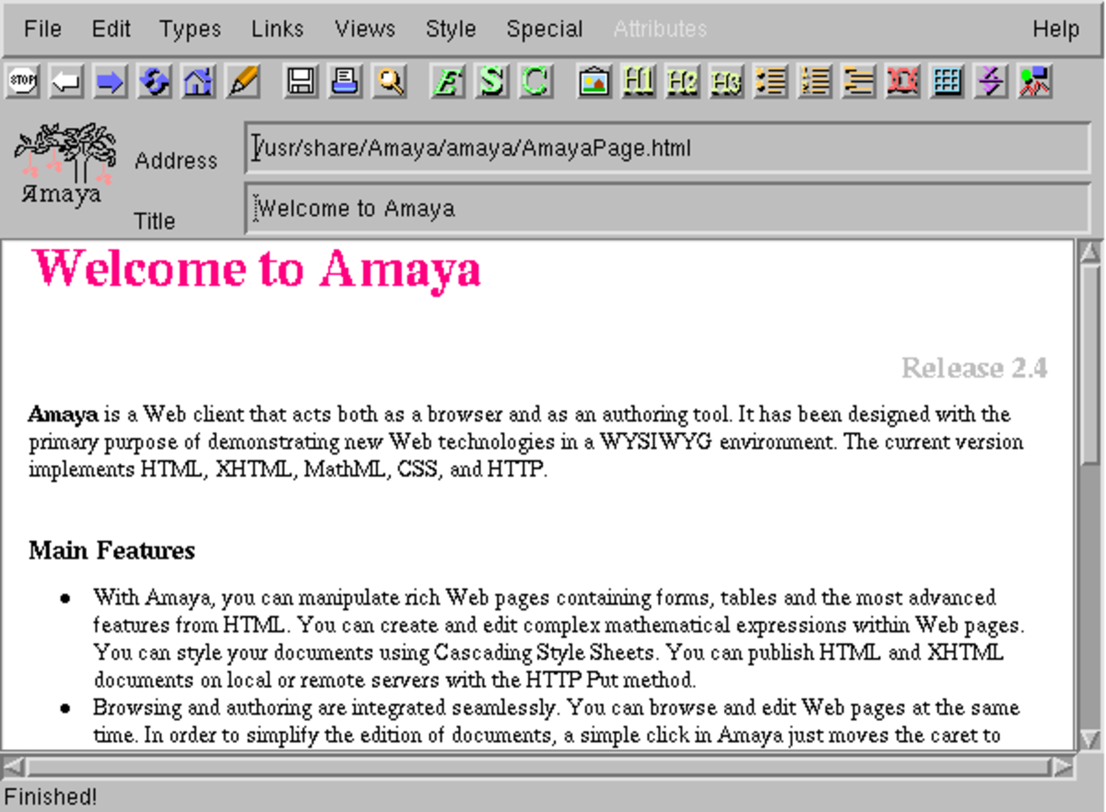 amaya-welcome